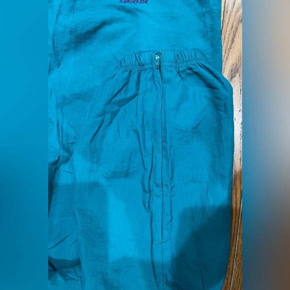 STARTER Teal Mesh Lined Shorts - Picture 2 of 6